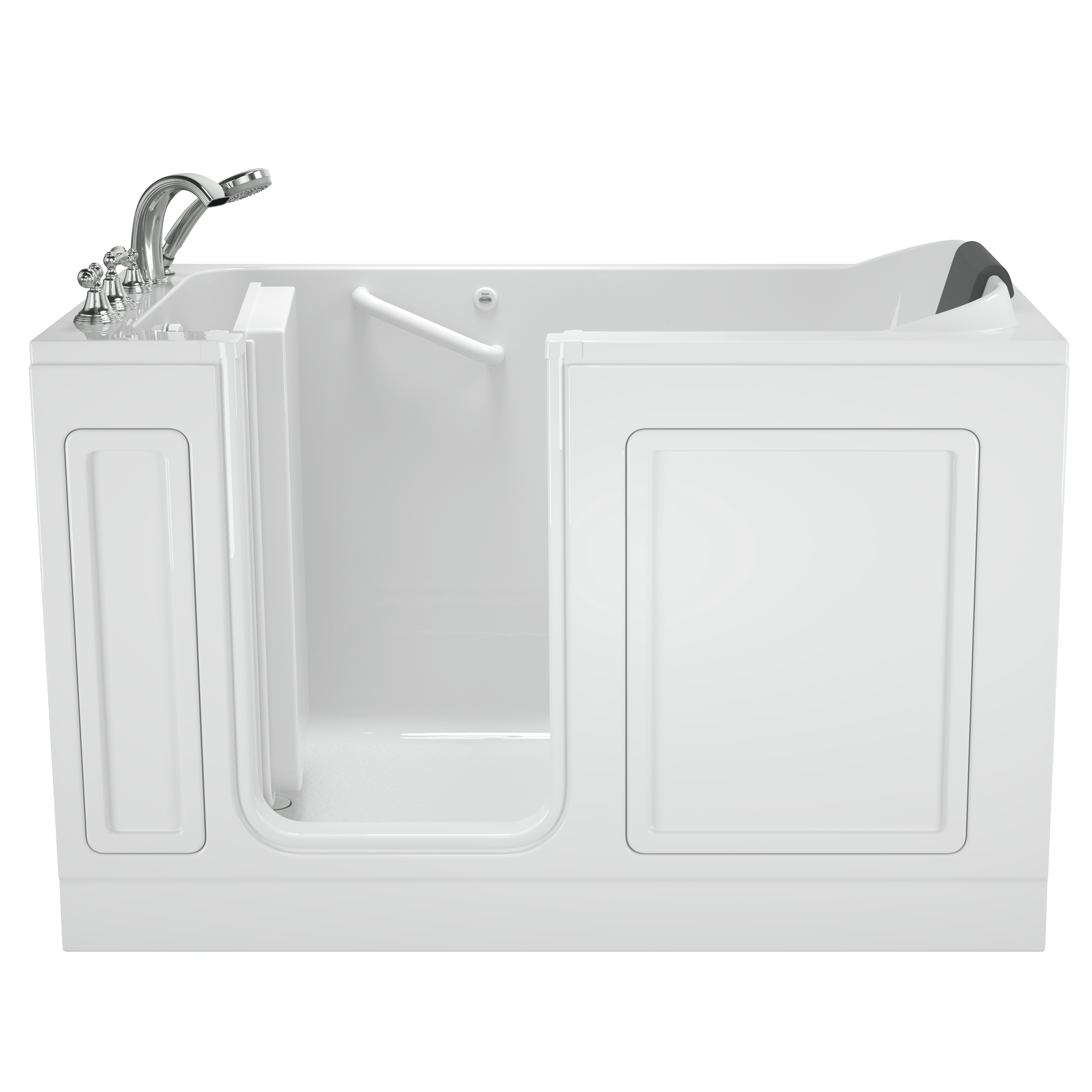 Acrylic Luxury Series 32 x 60 -Inch Walk-in Tub With Soaker System -  Left-Hand Drain With Faucet